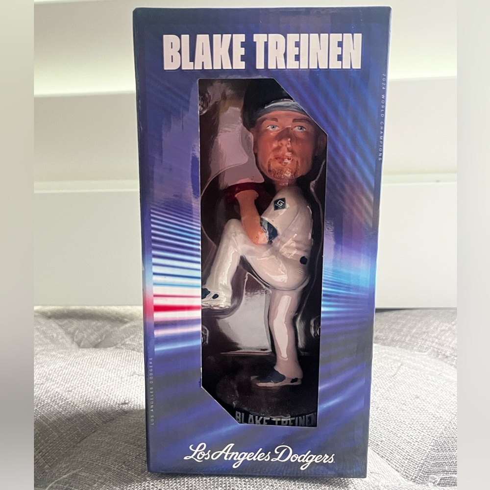 2025 Blake Treinen Los Angeles Dodgers Bobblehead
